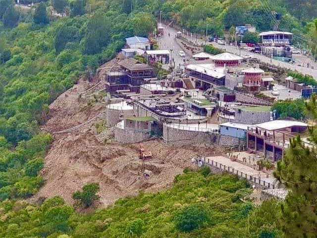 a view of the construction at monal photo twitter malik amin aslam a view of the construction at monal photo twitter malik amin aslam