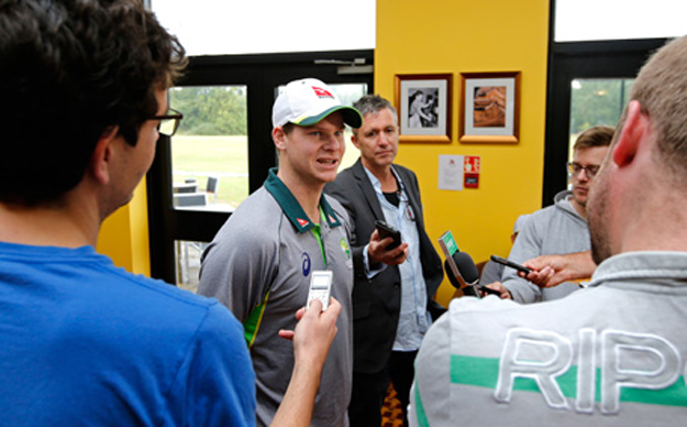 steve smith talks to the media after he was announced as the new australian cricket captain photo reuters