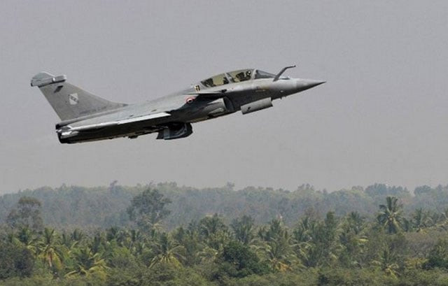 a rafale multi role combat aircraft from dassault aviation of france takes off at yelahanka airforce station in bangalore photo afp a rafale multi role combat aircraft from dassault aviation of france takes off at yelahanka airforce station in bangalore photo afp