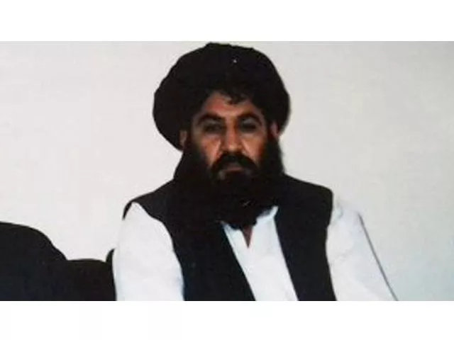 a file photo of taliban chief mullah akhter mansoor a file photo of taliban chief mullah akhter mansoor
