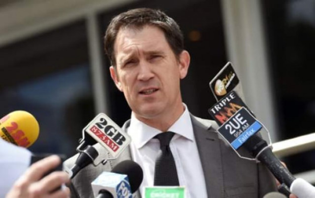 cricket australia ceo james sutherland speaks to the media photo afp cricket australia ceo james sutherland speaks to the media photo afp