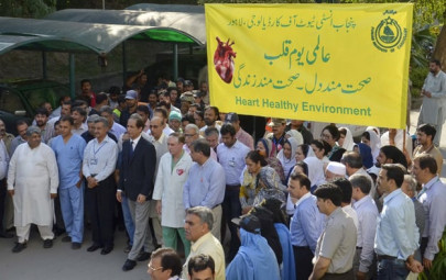 world heart day marked in the province