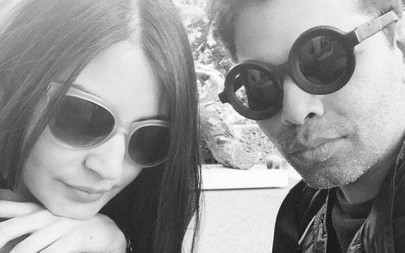 ae dil hai mushkil anushka sharma karan johar send greetings from paris ae dil hai mushkil anushka sharma karan johar send greetings from paris