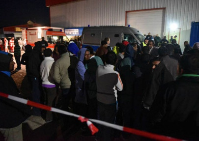 tempers flare in germany s crowded refugee centres