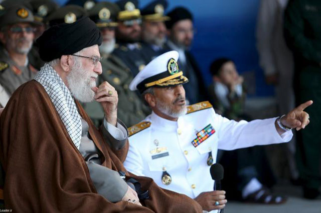 iran 039 s supreme leader ayatollah ali khamenei l attends a graduation ceremony for iranian navy cadets in the northern city of nowshahr iran september 30 2015 photo reuters