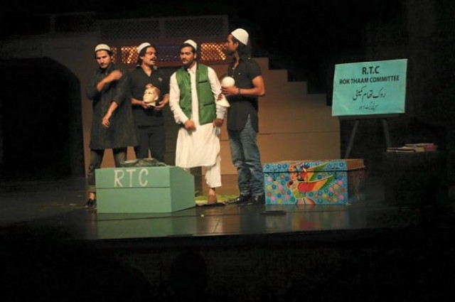 shahid nadeem says all four performances were well received photo fb com ajokatheatrepk shahid nadeem says all four performances were well received photo fb com ajokatheatrepk