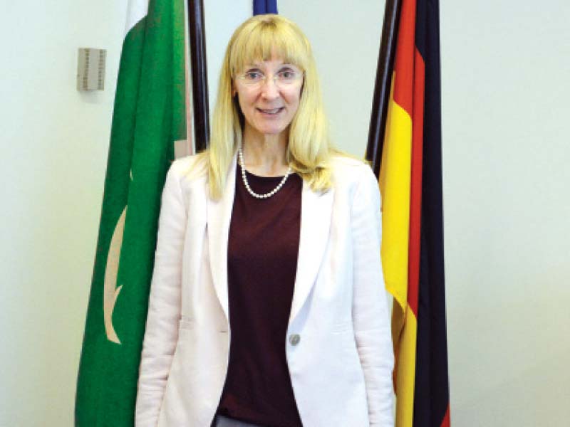 new ambassador discusses refugee crisis bilateral trade and the famed german work ethic