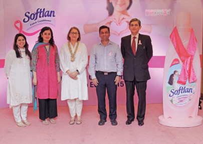 breast cancer awareness softlan pink ribbon kick off campaign