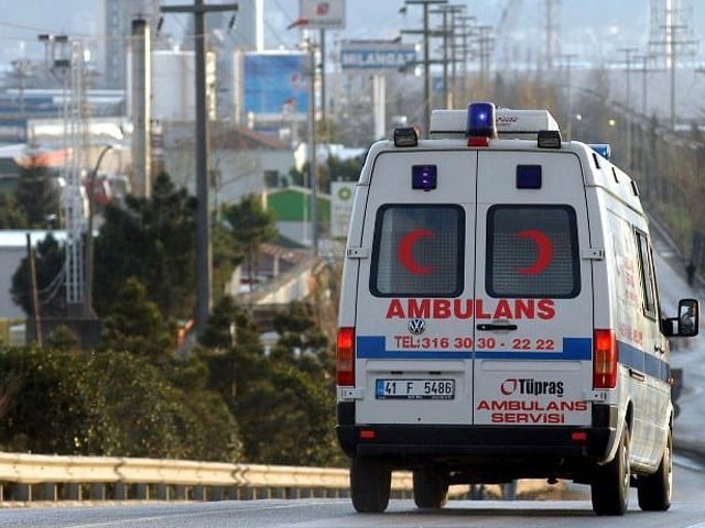 the woman shot herself in the head with a single bullet which exited her skull and hit her partner photo afp file