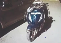 scooty riding woman killed in road crash