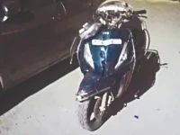 scooty riding woman killed in road crash