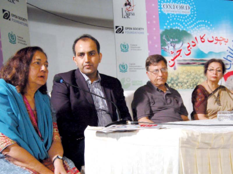 panellists stressed the need to inculcate students with more open minded ideas photo express