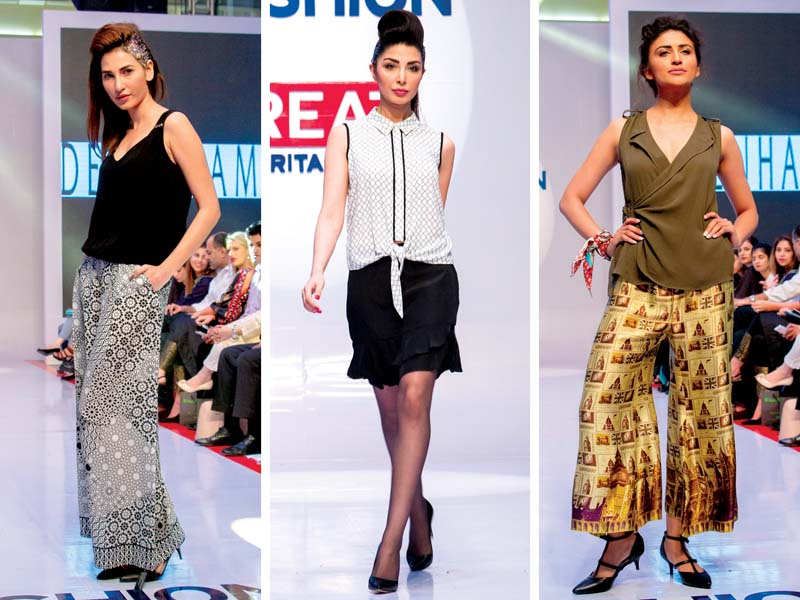 models strut their stuff on the ramp at the fashion showcase photos publicity