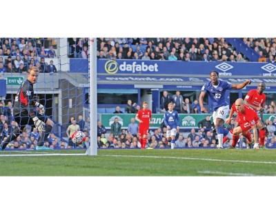 merseyside derby all square at goodison park as liverpool everton draw 1 1 merseyside derby all square at goodison park as liverpool everton draw 1 1