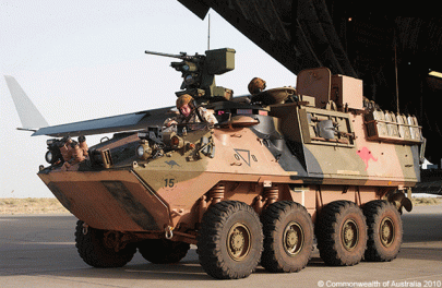 australia to spend 1 bn on armoured vehicles