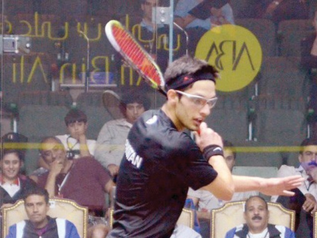 last pakistan squash player standing falls 3 1 to abouleghar photo wsf