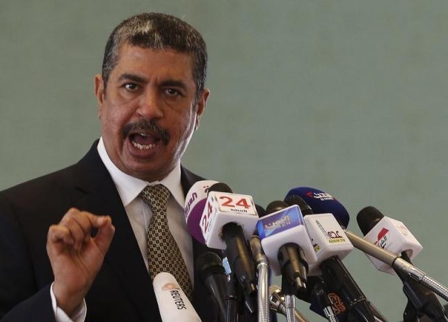 yemen 039 s vice president khaled bahah speaks during a news conference in riyadh on june 8 2015 photo reuters