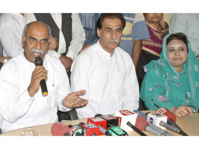 na 122 by poll disgruntled ppp group puts its weight behind pml n