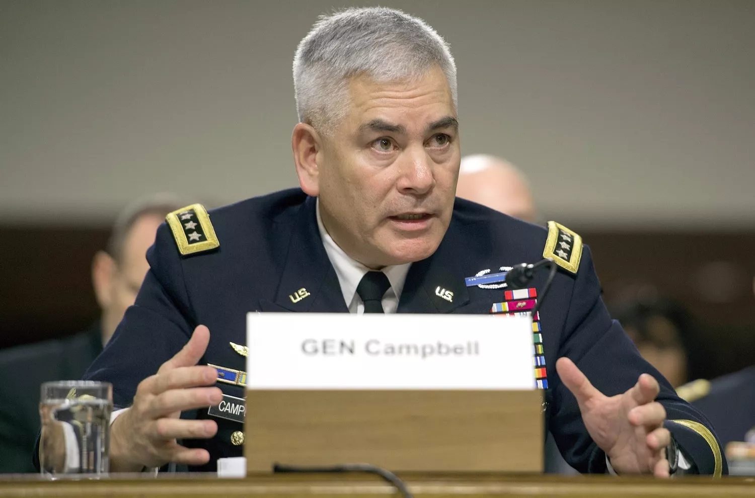 commander us forces afghanistan general john campbell testifies before the senate armed services committee on capitol hill in washington dc october 6 2015 photo afp commander us forces afghanistan general john campbell testifies before the senate armed services committee on capitol hill in washington dc october 6 2015 photo afp