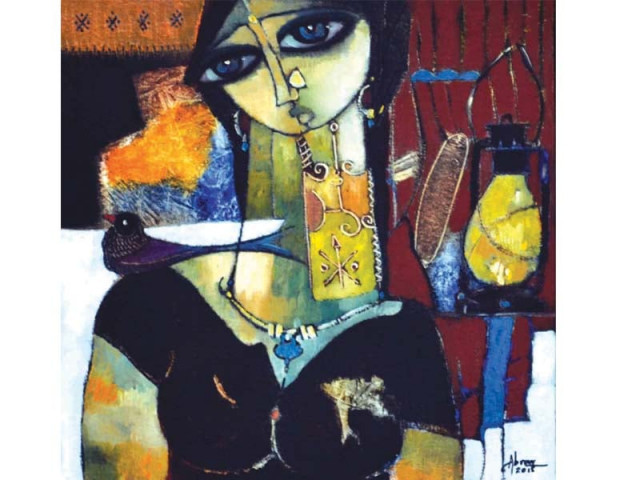 the work of diverse artists including abstracts portraits and paintings inspired by nature are on display at gallery6 islamabad photos huma choudhary express the work of diverse artists including abstracts portraits and paintings inspired by nature are on display at gallery6 islamabad photos huma choudhary express