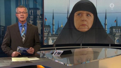 german tv channel in hot water over muslim merkel photo german tv channel in hot water over muslim merkel photo