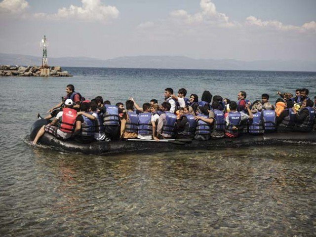 six ships are already in place in international waters off the coast of libya photo afp