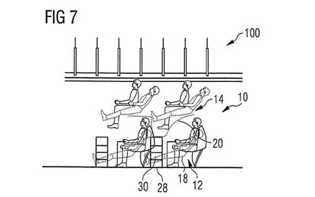 design aims to utilise unused space on aircraft while providing maximum comfort to passengers photo airbus european patent office design aims to utilise unused space on aircraft while providing maximum comfort to passengers photo airbus european patent office