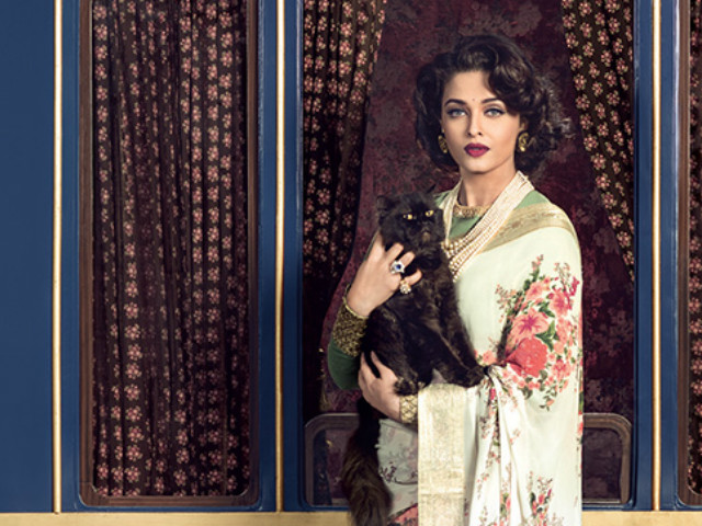 Picture of Aishwarya Rai | Black saree blouse designs, Saree blouse  designs, Stylish sarees