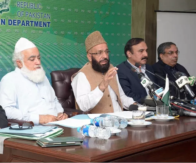 federal minister for religious affairs and interfaith harmony sardar muhammad yousaf addresses a press conference in islamabad on thursday photo pid federal minister for religious affairs and interfaith harmony sardar muhammad yousaf addresses a press conference in islamabad on thursday photo pid