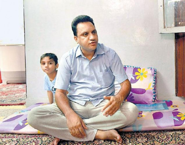 baloch nationalist balaach pardili who has taken refuge in india photo prashant nakwe baloch nationalist balaach pardili who has taken refuge in india photo prashant nakwe