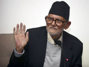incumbent prime minister sushil koirala had pledged to step down after the constitution photo afp