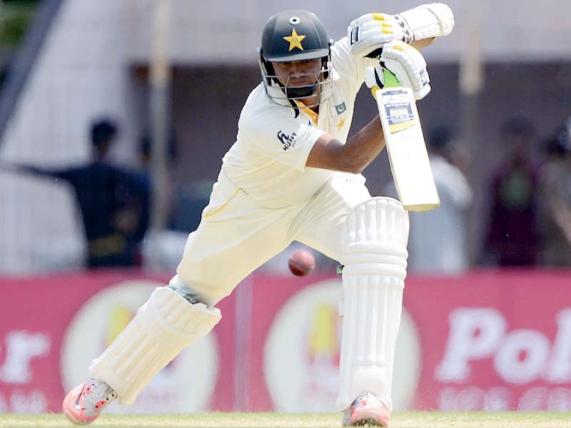 pakistan have ample cover for azhar with fawad alam shoaib and hafeez waiting on the sidelines photo afp