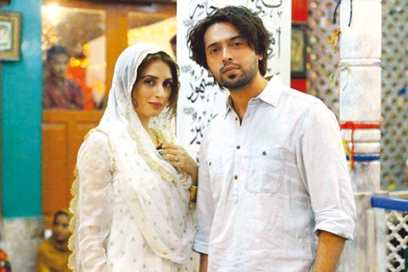 the film stars iman ali and fahad mustafa in lead roles photo file