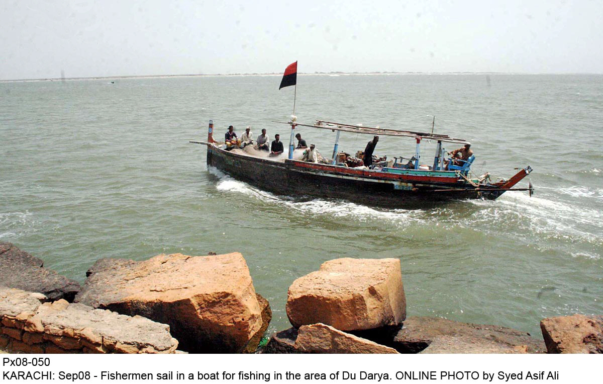 fishermen seen leaving for their job photo online