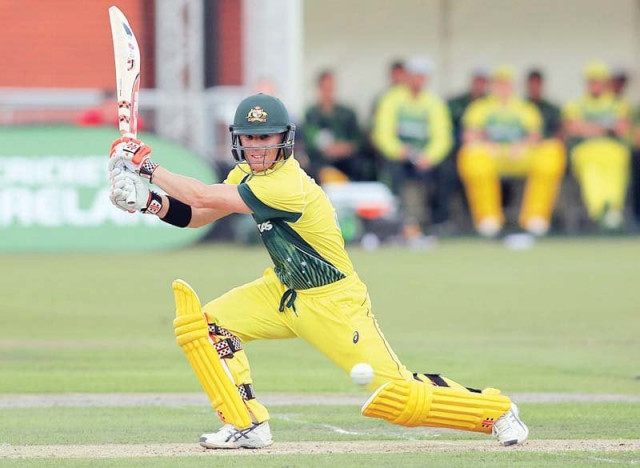 warner has not played since breaking his left thumb during australia s one day series in england early last month photo afp warner has not played since breaking his left thumb during australia s one day series in england early last month photo afp