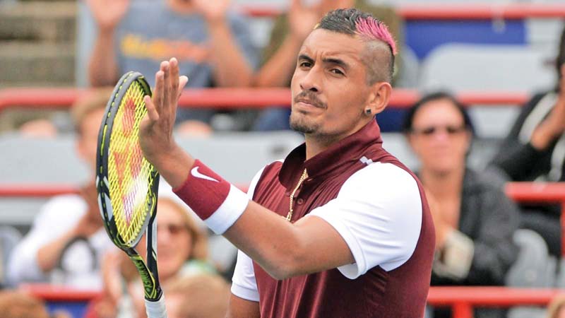 it will be the first time nick kyrgios and kei nishikori will be facing off when they meet in the second round of the shanghai masters photo reuters