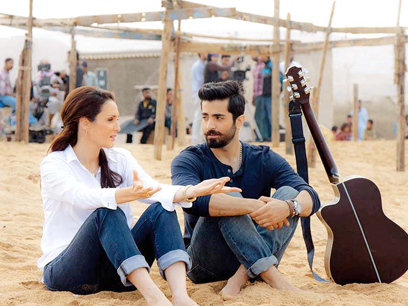 the movie features sonia jahan and sheheryar munawar siddiqui in prominent roles photo publicity