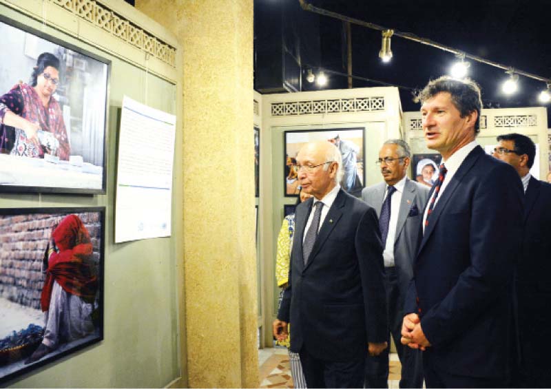 the exhibition featured the un s work in the country in areas such as humanitarian assistance peacekeeping and gender issues was displayed photo huma choudhary express