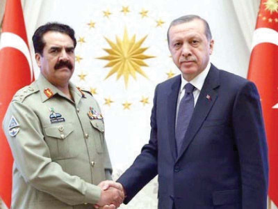 gen raheel assures turkey of total support gen raheel assures turkey of total support