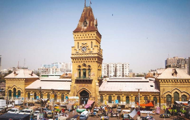the century old empress market stands in the busy business district of karachi photo arif soomro the century old empress market stands in the busy business district of karachi photo arif soomro