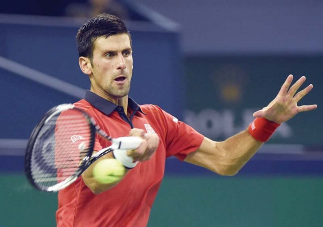 with his victory over klizan djokovic raised his win loss record to 69 5 this year photo afp with his victory over klizan djokovic raised his win loss record to 69 5 this year photo afp