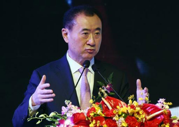 wang jianlin chairman of wanda group is said to be the richest man in china according to a shanghai based hurun report survey photo afp