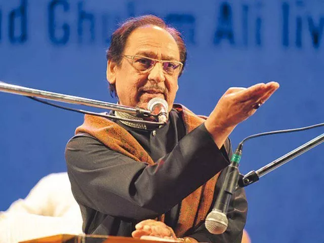 in this file photo pakistani ghazal maestro ghulam ali performs at a concert in this file photo pakistani ghazal maestro ghulam ali performs at a concert