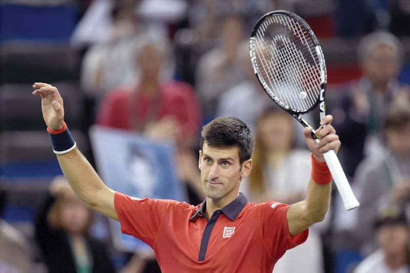 djokovic believes there is still room for improvement despite putting together what he calls his best season yet photo afp