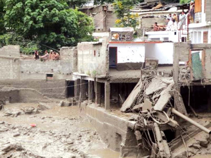 speakers highlighted the deadly effects of floods like the recent one in chitral photo file