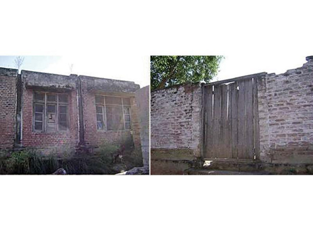 the girls school building in gul ahmad kalay in shergarh mardan photos bakhtullah jan express
