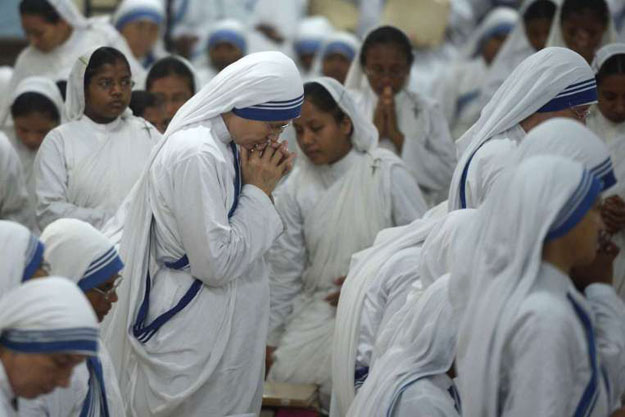 nuns of the missionaries of charity had stopped their work on adoptions after the government introduced new guidelines photo afp