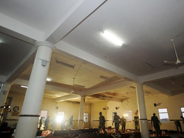 members of saudi security forces inspect the damage to a mosque used by members of a local security force in abha southwest saudi arabia august 6 2015 photo reuters