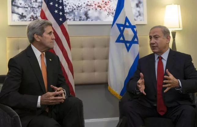 us secretary of state kerry speaks with israeli prime minister netanyahu during a meeting in new york photo reuters us secretary of state kerry speaks with israeli prime minister netanyahu during a meeting in new york photo reuters