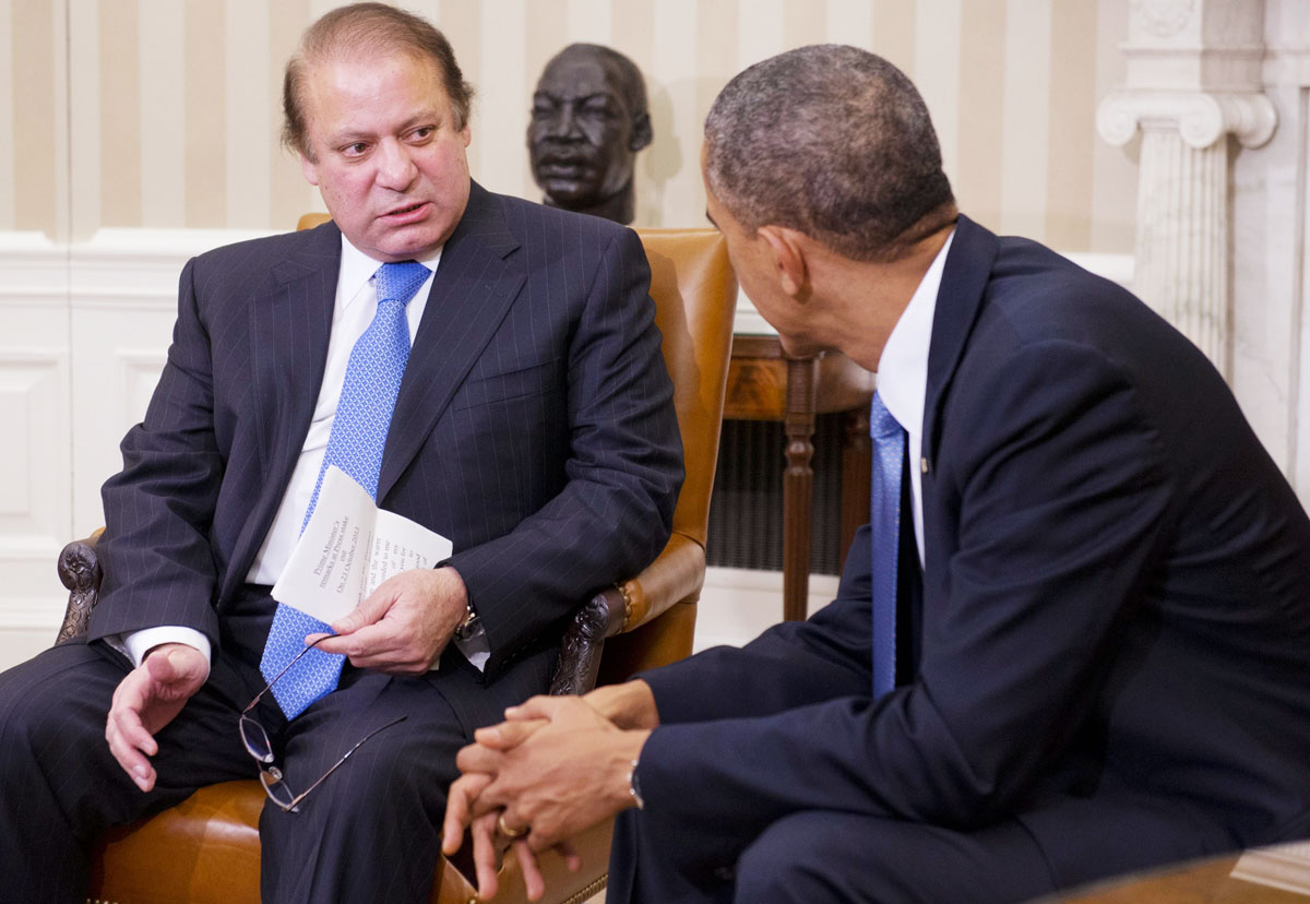 prime minister nawaz sharif r and us president barack obama l photo afp